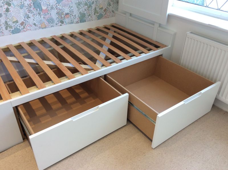 Under bed drawers: Swipe To View More Images