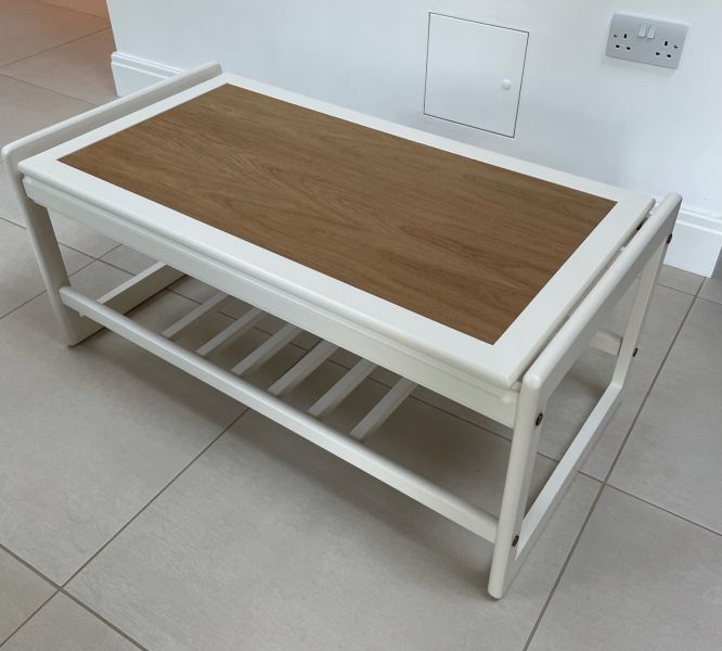 Refurbed coffee table: Swipe To View More Images