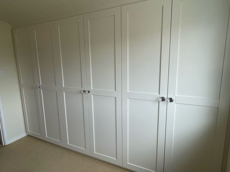 Bespoke shaker wardrobe: Swipe To View More Images