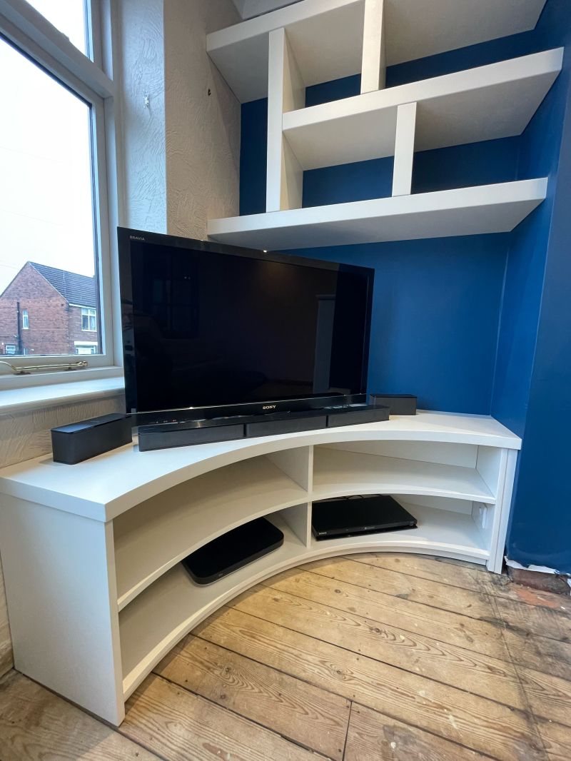 Concave TV cab : Swipe To View More Images