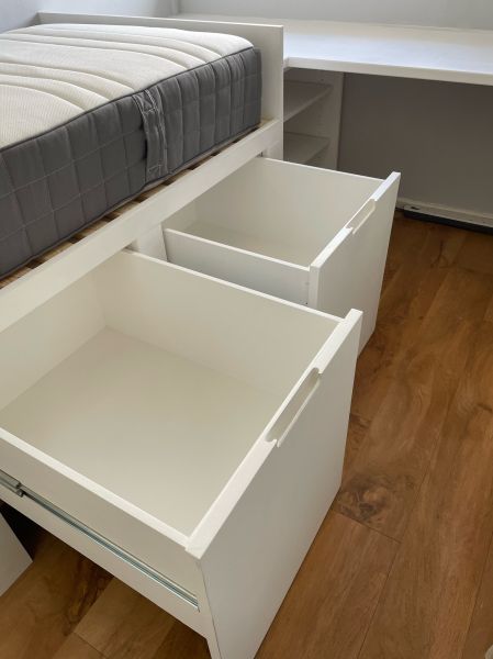 Bed storage : Swipe To View More Images