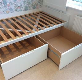 Under bed drawers: Click Here To View Larger Image