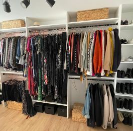 Walk-in wardrobe completed in Loughborough: Click Here To View Larger Image