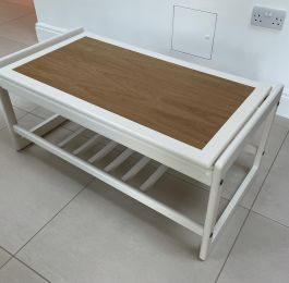 Refurbed coffee table: Click Here To View Larger Image