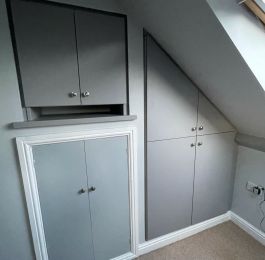 Attic bedroom furniture in Borrowash: Click Here To View Larger Image