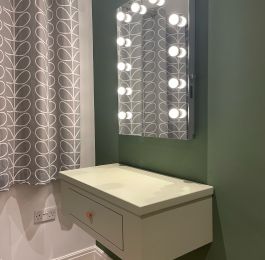 Wall hung dresser in FB french grey.: Click Here To View Larger Image