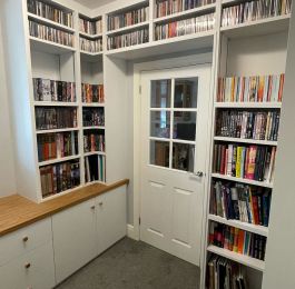 Bespoke library : Click Here To View Larger Image